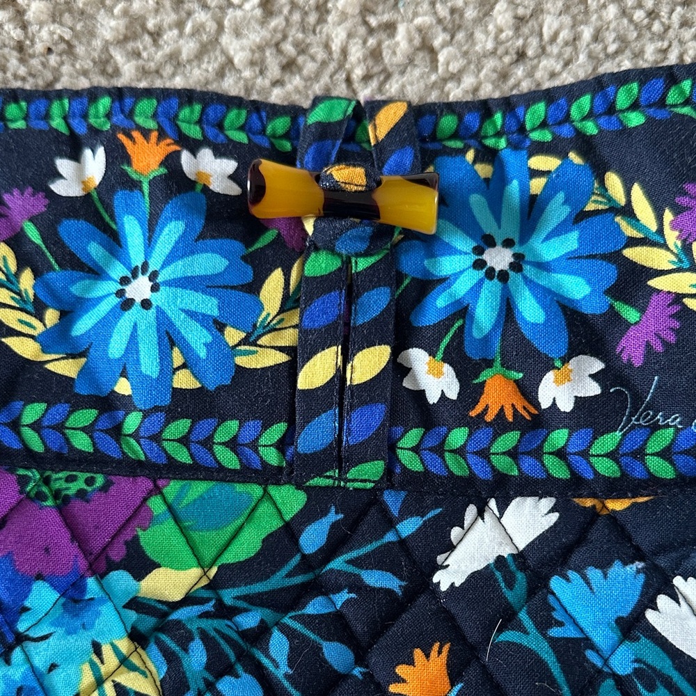 Vera Bradley Midnight Blue Tote NWOT - Picture 5 of 6